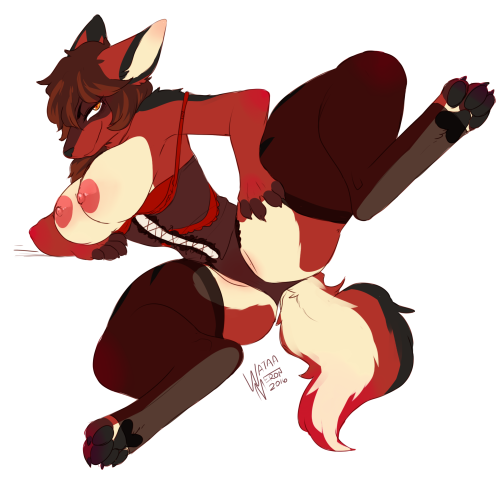 dragondeviant:  Lingerie for  the-psycho-wolf  (source)