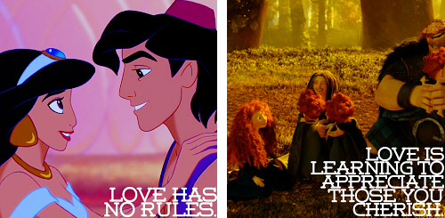 thedisneyprincess:  Love Lessons From The Disney Princesses 
