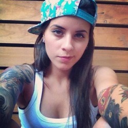 tattooedladiesmetal:  Pia