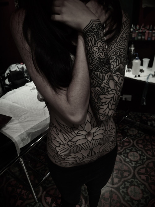 tobiasxva: guyletatooer: New session on Bree More coming soon Good Time At Six Fathoms Deep Bangko