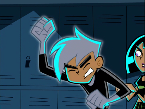 Danny PhantomSeason 1Episode 1Mystery MeatDanny protecting Sam from the Lunch Lady &ndash; reque