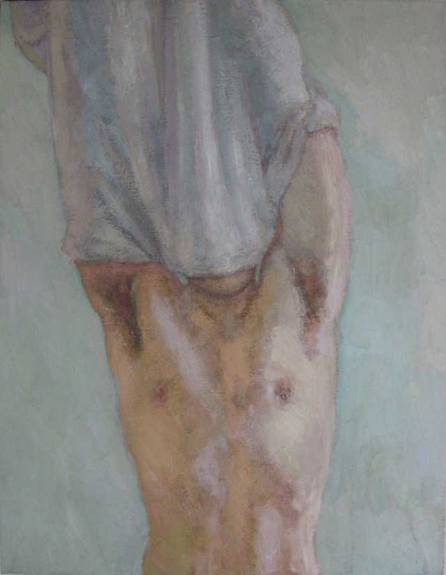 ydrorh:Shirt, 2020, Oil on canvas, 90x70 cmwww.yisraeldrorhemed.com