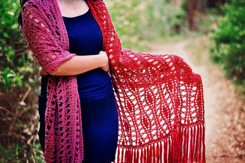 nestingtendencies: Provenance Wrap by D’ Elegant Ermine on Ravelry