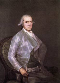 Deadsunflower:  Francisco De Goya Y Lucientes, Portrait Of Francisco Bayeu (C. 1795).