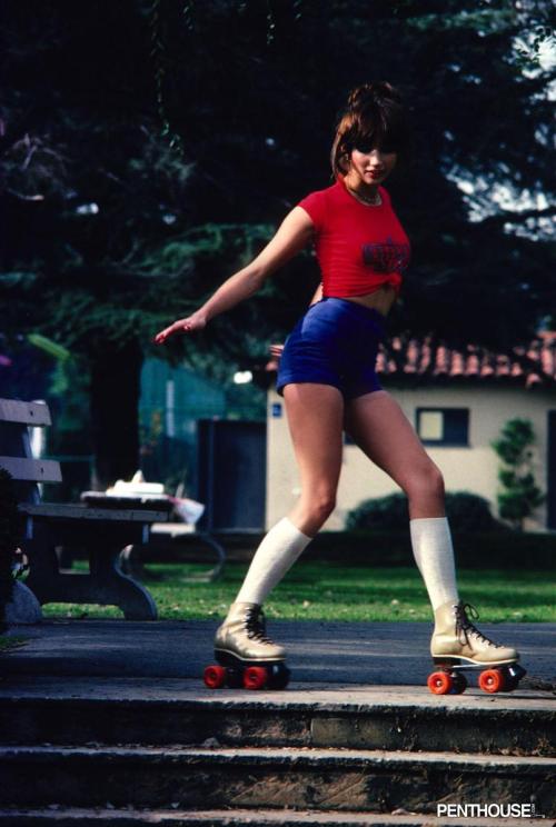 westside-historic:  August 1979 Penthouse Pet Diane Weber photo shoot at Douglas Park in Santa Monica. Source: penthouse.com 
