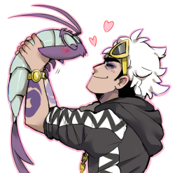 tesazombie: He loves wimpods *EDIT: i forgot his tattoos but they’re there now haha -dies-  
