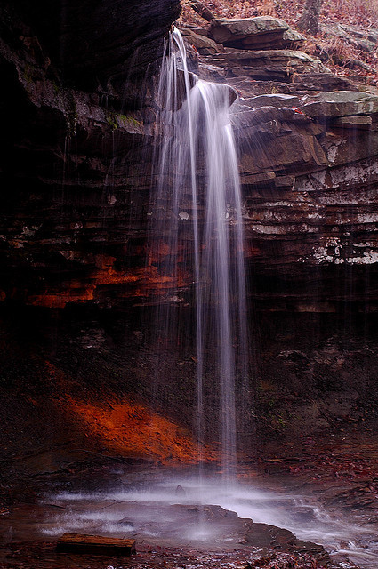 Waterfall at Monte Sano. by BamaWester on Flickr.Huntsville, Alabama