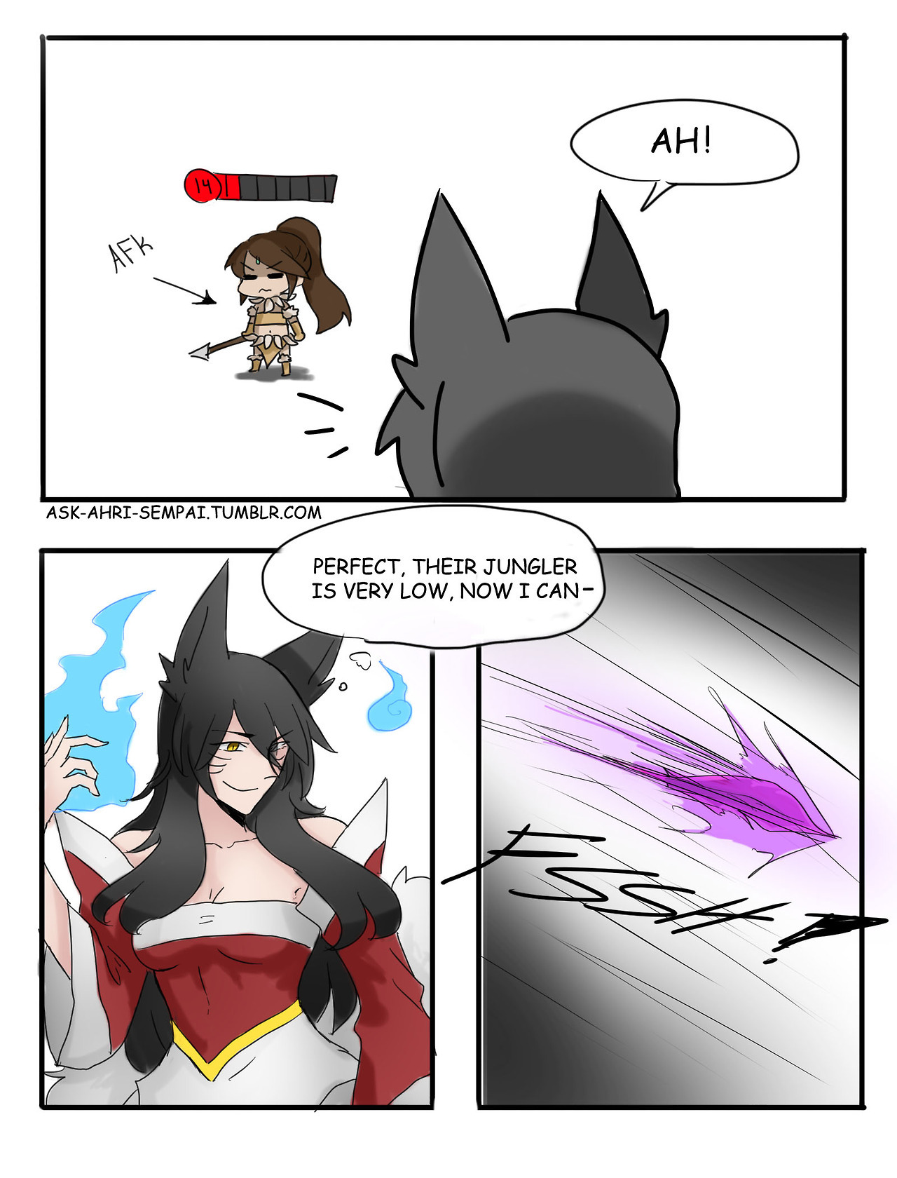 ask-ahri-sempai: ask-ahri-sempai:  “Awww…now this is a better love story.”