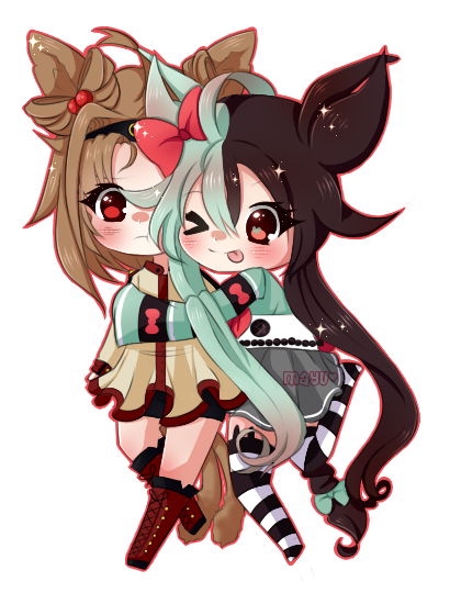 kiwipancakes:  xmayuu:  Commission for kiwipancakes !Thank you so so much cutie ;v