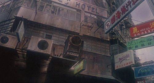 countriesinyourhead:Background art from Ghost in the Shell (1995)