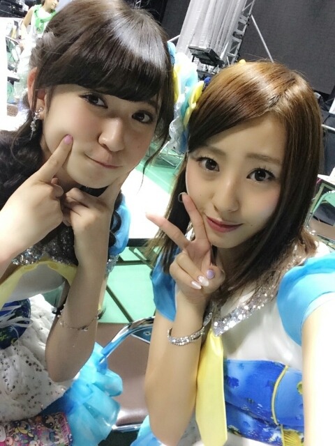 akibeya:  (FNS｜藤江れいなオフィシャルブログ「Reina’s flavor」Powered by Amebaから) 藤江れいな　山田菜々　渡辺美優紀　大場美奈　吉田朱里　小谷里歩　上西恵