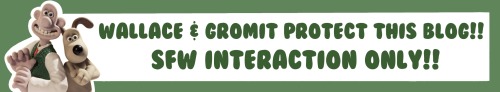 ⊹₊⟡⋆ Wallace & Gromit DNI Banner!!