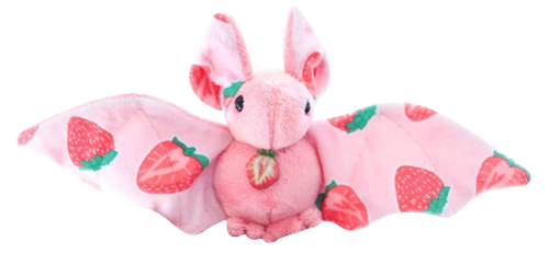  Strawberry Bat  / Peach Bat 