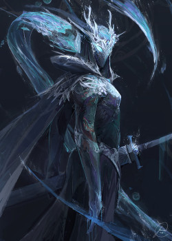 fantasyartwatch:  Water Knight by Jason Nguyen