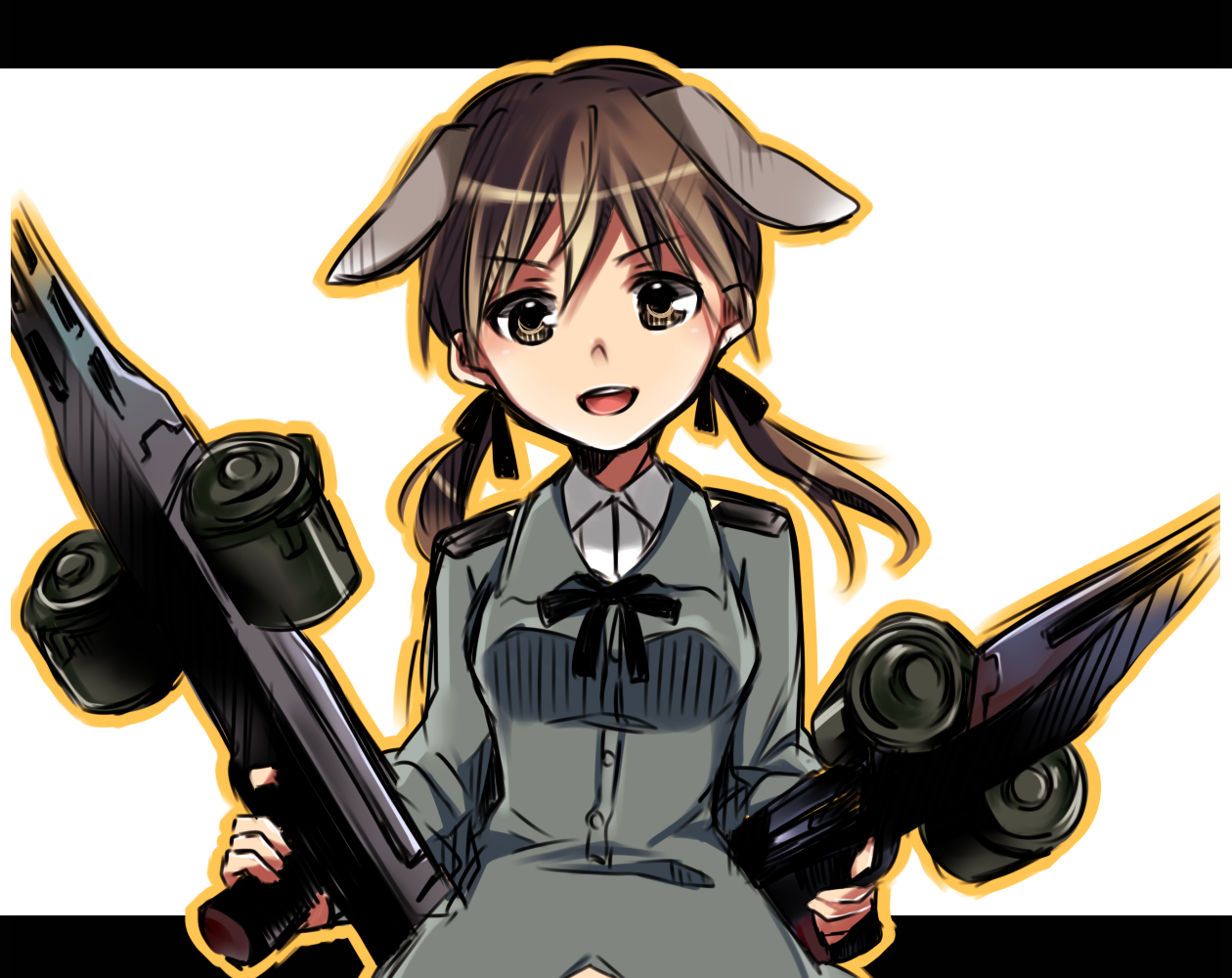 Dog Girl Spotlight: Gertrud Barkhorn of Strike Witches(ゲルトルート・バルクホルン,