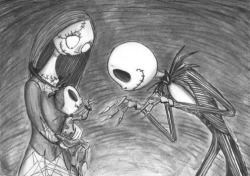 xhalfasoul:  Omg, this is too adorable. Jack and Sally are one of my fav couples ever, eek! ^.^ (Not my pic, found it and thought it was adorable.)