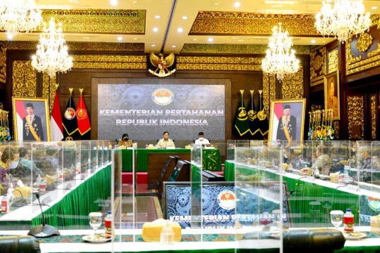 Menhan Prabowo Beri Pembekalan Kepada Calon Dubes LBBP RI