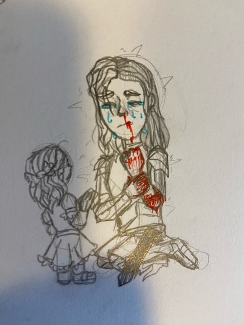 Some Doodles From This Days// Alcune Doodles Di Questi Giorni 