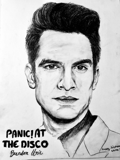 i did a quick drawing of brendon for my mum’s birthday! i love him so much!