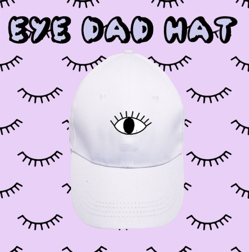 Eye pastel goth grunge hat Get yours at: www.etsy.com/shop/ParodyPrints  TUMBLRS USERS GET DISCOUNT 