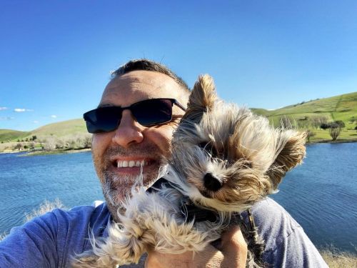 Big smiles on too of the hill! He’s quite the hiker! #pepe #pepetheyorkie #yorkiesofinstagram #yorkie #miniyorkie  https://www.instagram.com/p/CLija1wrlhp/?igshid=17uzadgpt87a8