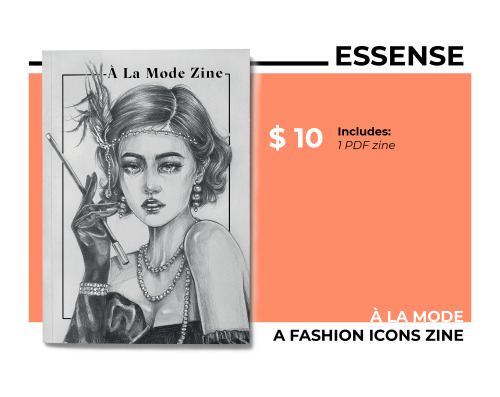 [ZINE ANNOUNCEMENT]PRE ORDERS for this zine are now OPEN until 1st March!alamodefashionzine.