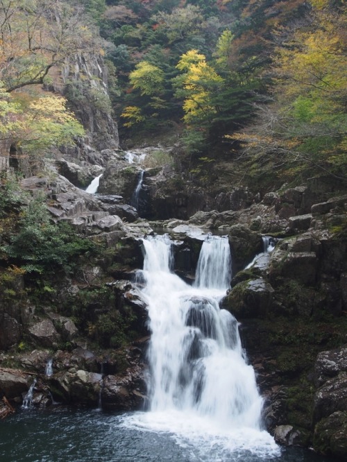 The Sandantaki Falls, Sandankyo Gorge 2016 Autumn, OLYMPUS E-M5Akioota-cho Yamagata-gun Hiroshima pr