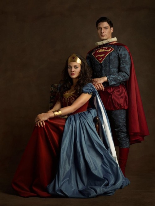 kalelsonofkrypton: Flemish Superman and Wonder Woman by @sachagoldberger.