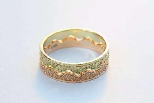 cervirae:sosuperawesome:Lace Rings - including Custom Lace - by Precious Lace Jewelry on EtsyMore li