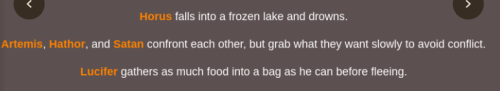Bonus Hunger Games (mythology Edition!)