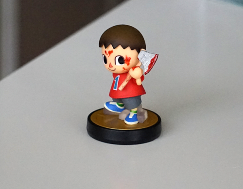 so I made my first own custom amiibo today&hellip;hope you like it :&gt; update - video: htt