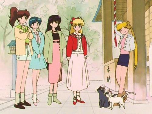  My favorite girls wearing some Sailor Moon outfit 