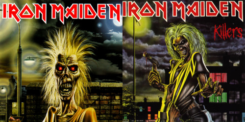 metalintheflesh:  Iron Maiden Discography Iron Maiden (1980) Killers (1981) The Number of the Beast (1982) Piece of Mind (1983) Powerslave (1984) Somewhere in Time (1986) Seventh Son of a Seventh Son (1988) No Prayer for the Dying (1990) Fear of the Dark