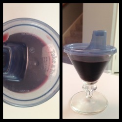 twerkinbaby69:  thingsfittingperfectlyintothings:  wine glass + sippy cup lid   This is made for me