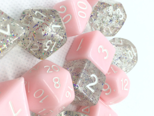 thedicepaladin:Help support the blog~! ☕Wiz Dice Sparkle Vomit, Cherry Blossom