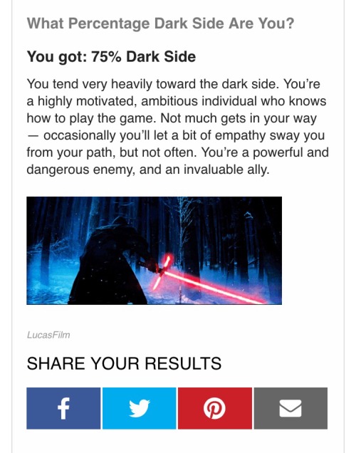 You’re giving me conflicting answers here @buzzfeedOr… Am I Kylo Ren?! Am I fighting 