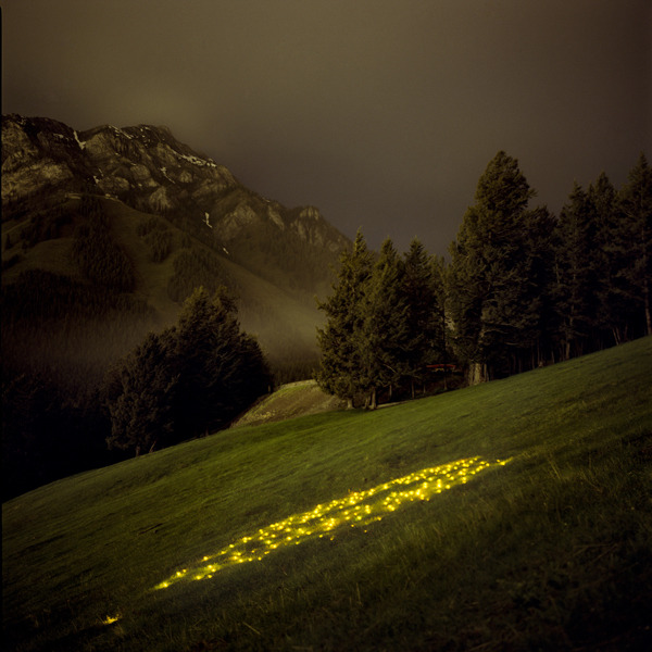 abstraire:  Landscape Light Sculptures by Barry Underwood 