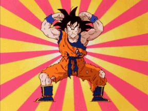 toonami:  Here is your inspirational Monday Morning Goku. He believes in you. 