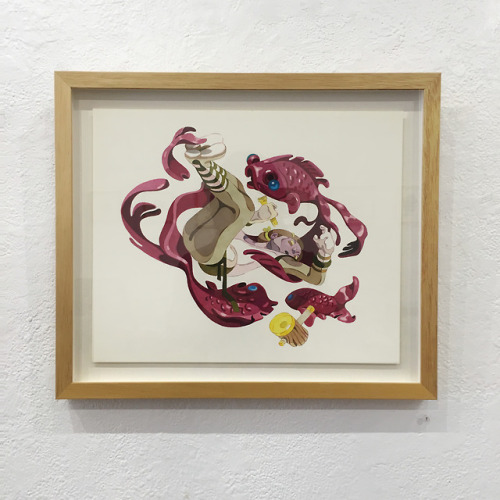 Some shots of my solo show “Jelly Time “ at the Giant Robot gallery Los Angeles~ Almost sold out aga