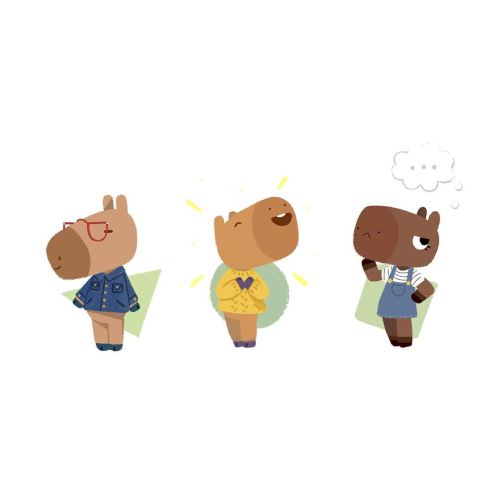 quick capybara villagers for @elliotherriman ! can’t wait for new horizons—any animals you’d want to