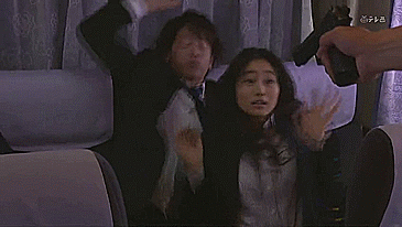 Sato Takeru & Kutsuna Shiori in Bitter Blood (ep.10)