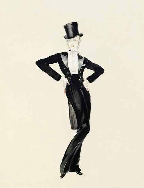 divadietrich:  Travis Banton costume sketches for Marlene Dietrich in “Morocco”