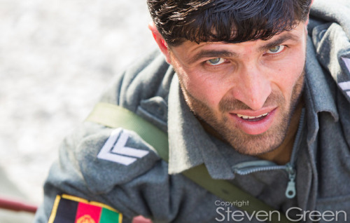 Afghan men Portraits.