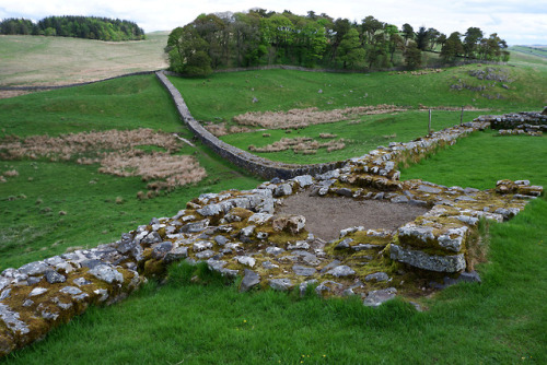 East Gate, North Wall and Outbuildings and Barracks, Housteads Roman Fort, Hadrian’s Wall, Nor
