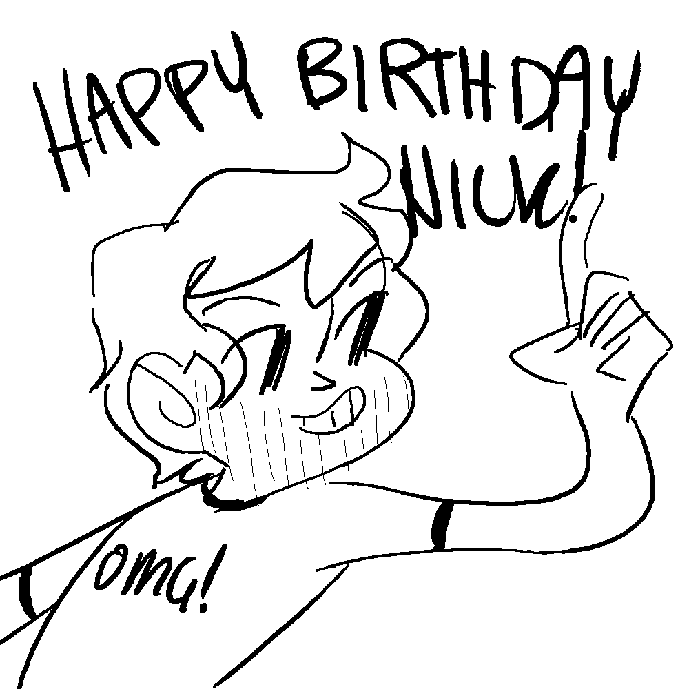 happy birthday bb UoU &lt;3