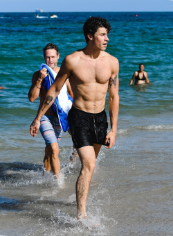 shawn-does-stuff: Shawn at the beach in Miami