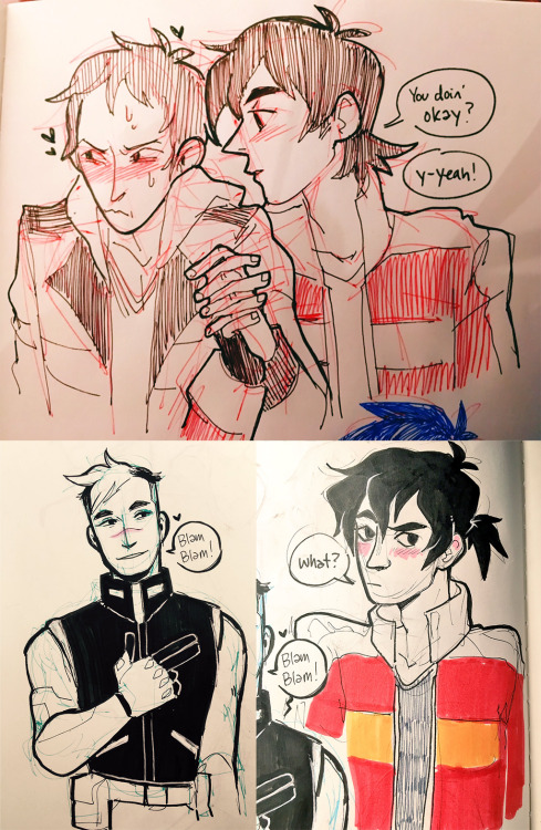 riadoodles: some voltron doodles I’ve done this week!!  I stopped on ep7 due to commissio