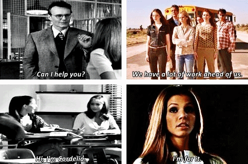 marshmallow-the-vampire-slayer:  Buffy the Vampire Slayer - First and Last lines