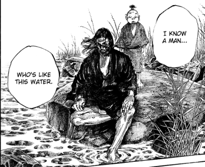 Miyamoto Musashi vs Sasaki Kojiro. Manga: Tumbex