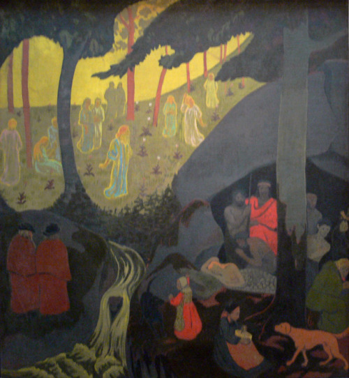 artist-serusier: Celtic Tale by Paul SerusierSize: 110.8x101 cmMedium: oil on canvas